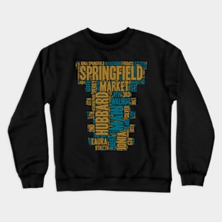 Springfield Klutho Cross Streets Crewneck Sweatshirt